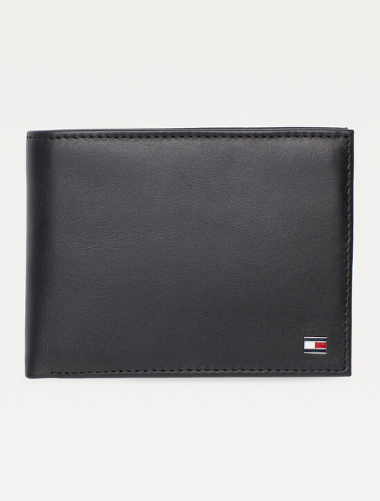 Leather Billfold Wallet With Coin Pocket
