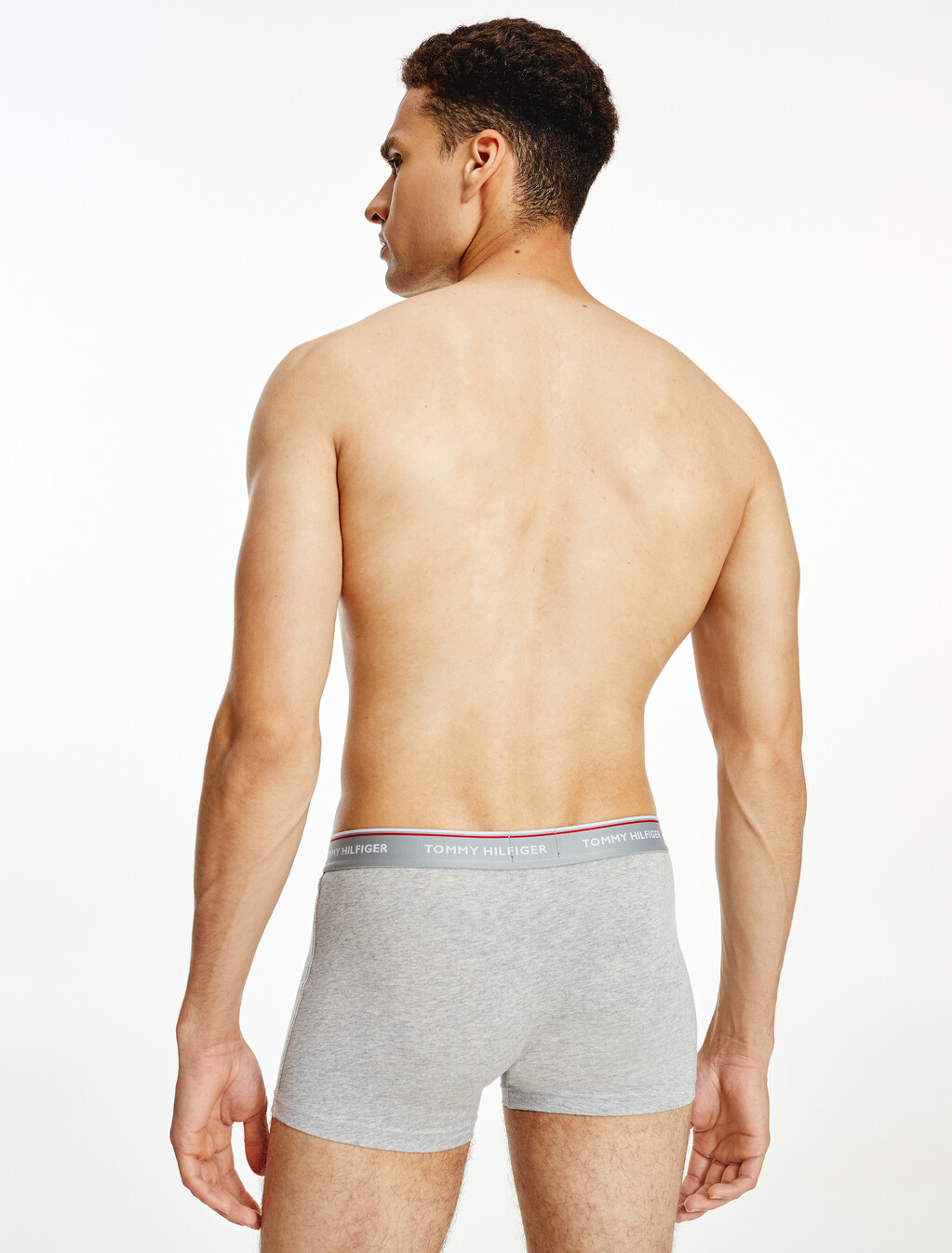 Essential Trunk 3 Pack, Black/Grey Heather/White, hi-res