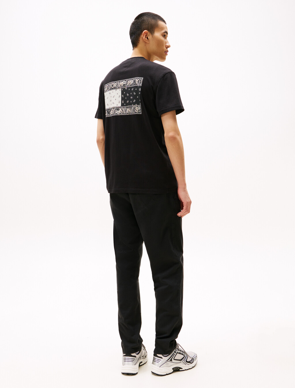 Paisley Back Logo T-Shirt, Black, hi-res
