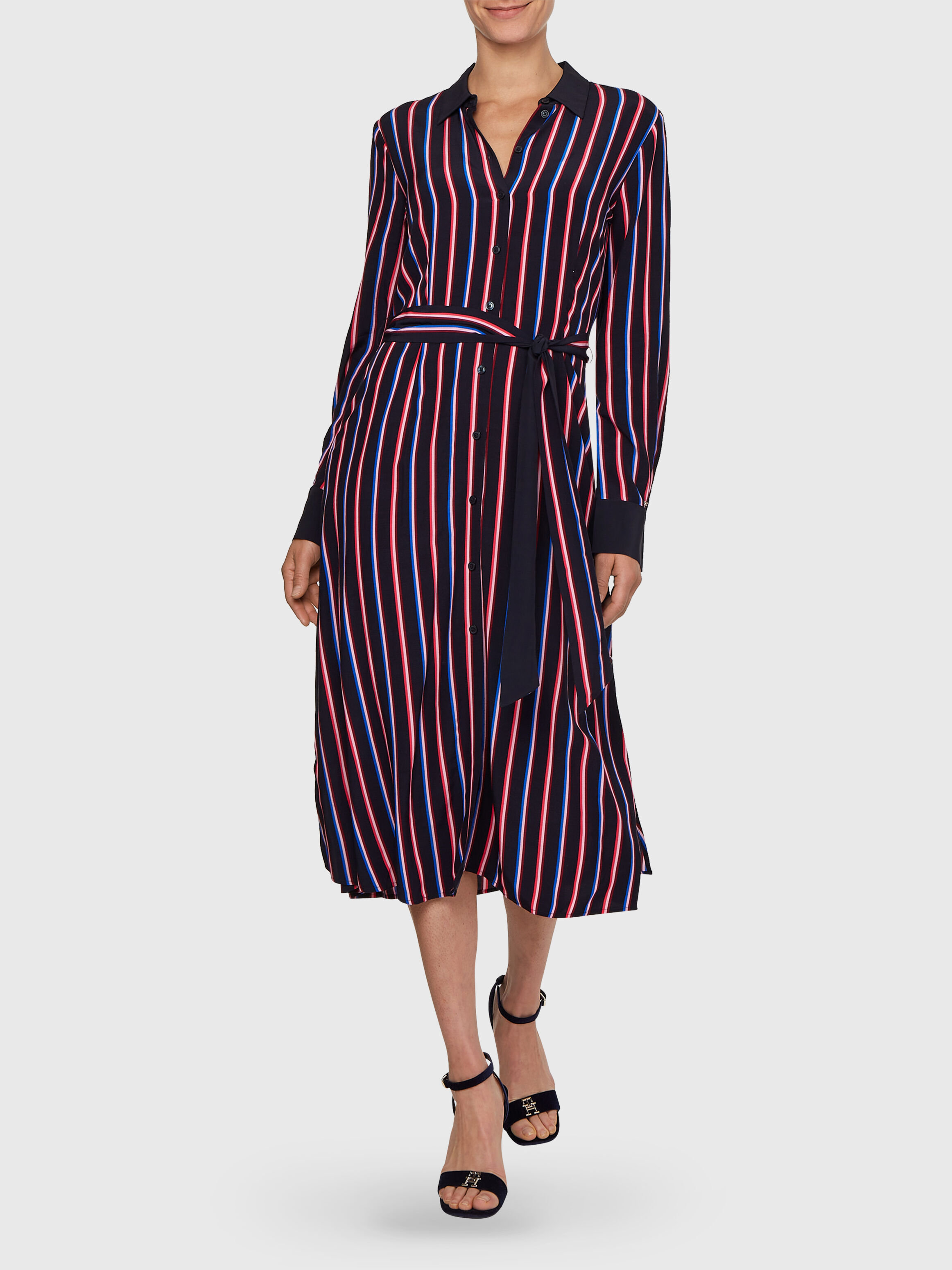 Ralph lauren discount silk shirt dress