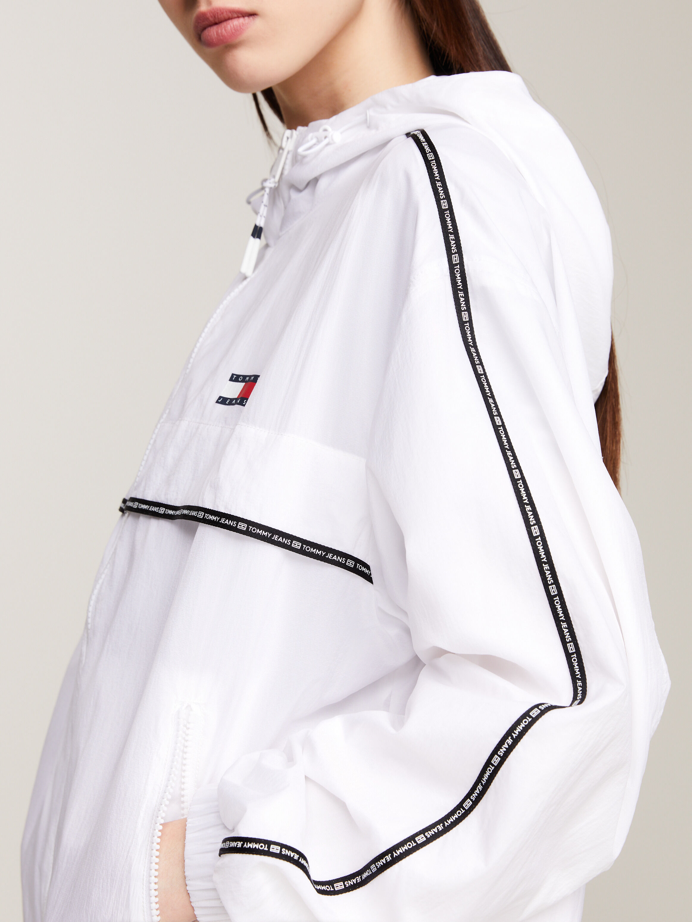 White tommy clearance windbreaker