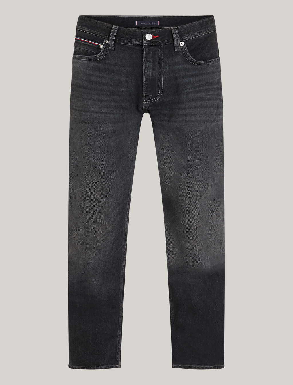 Mercer Faded Regular Straight Jeans, Tundra Black, hi-res
