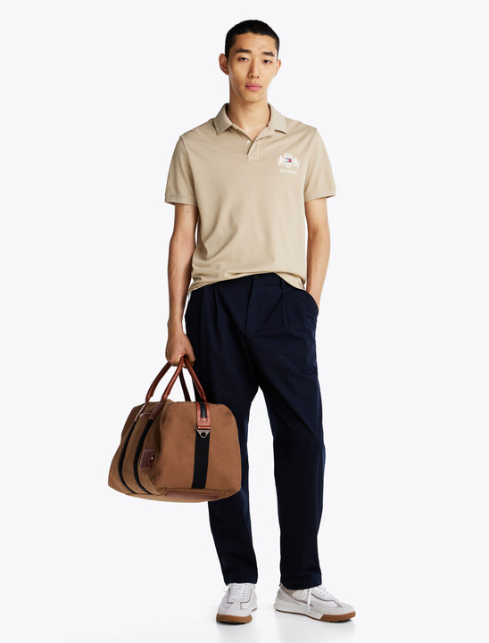 Regular Fit Logo Embroidery Polo Shirt