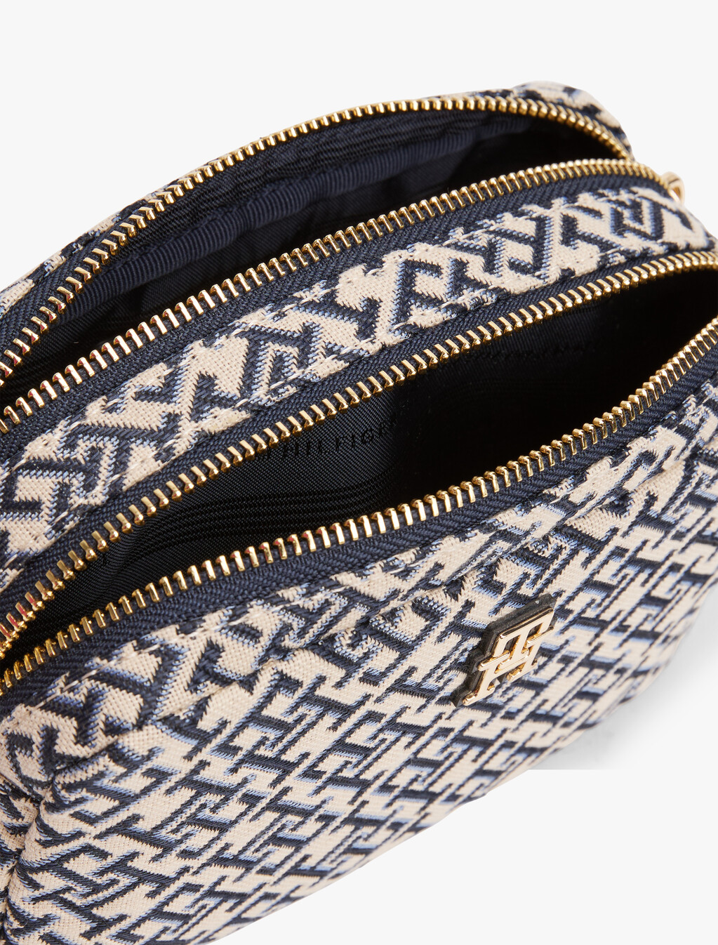 TH Monogram Jacquard Camera Bag, Space Blue, hi-res