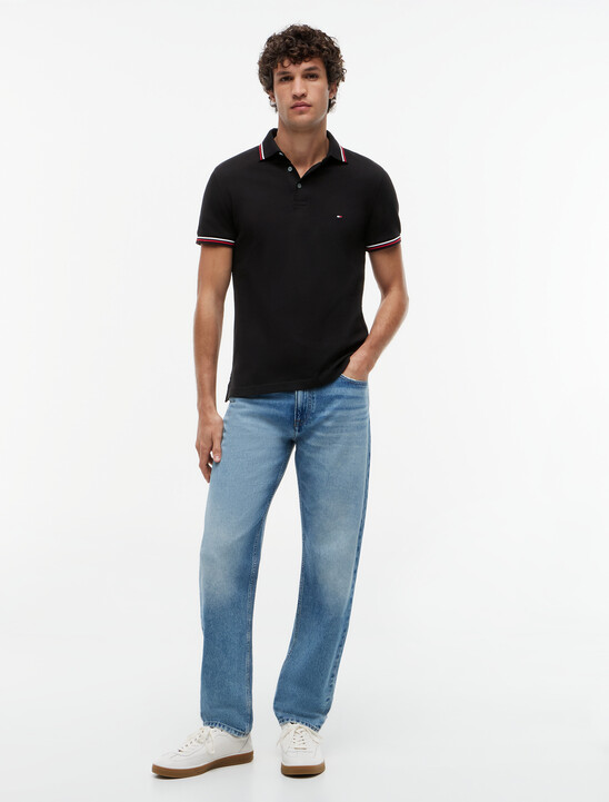 Tipped Slim Polo