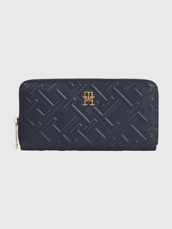 ICONIC TOMMY MONOGRAM LARGE WALLET