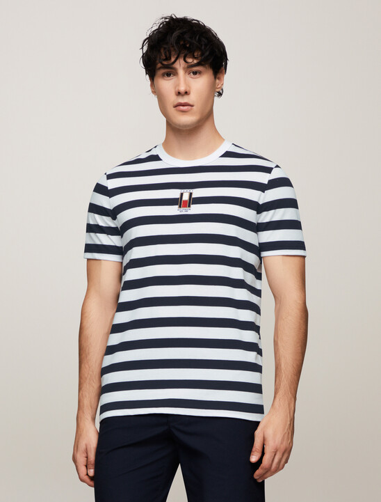 Vertical Flag Stripe T-Shirt