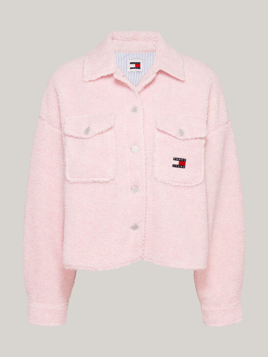 Teddy Badge Overshirt