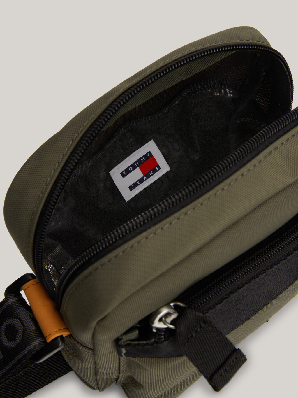 Essential Logo Strap Reporter Bag, Pewter Green, hi-res