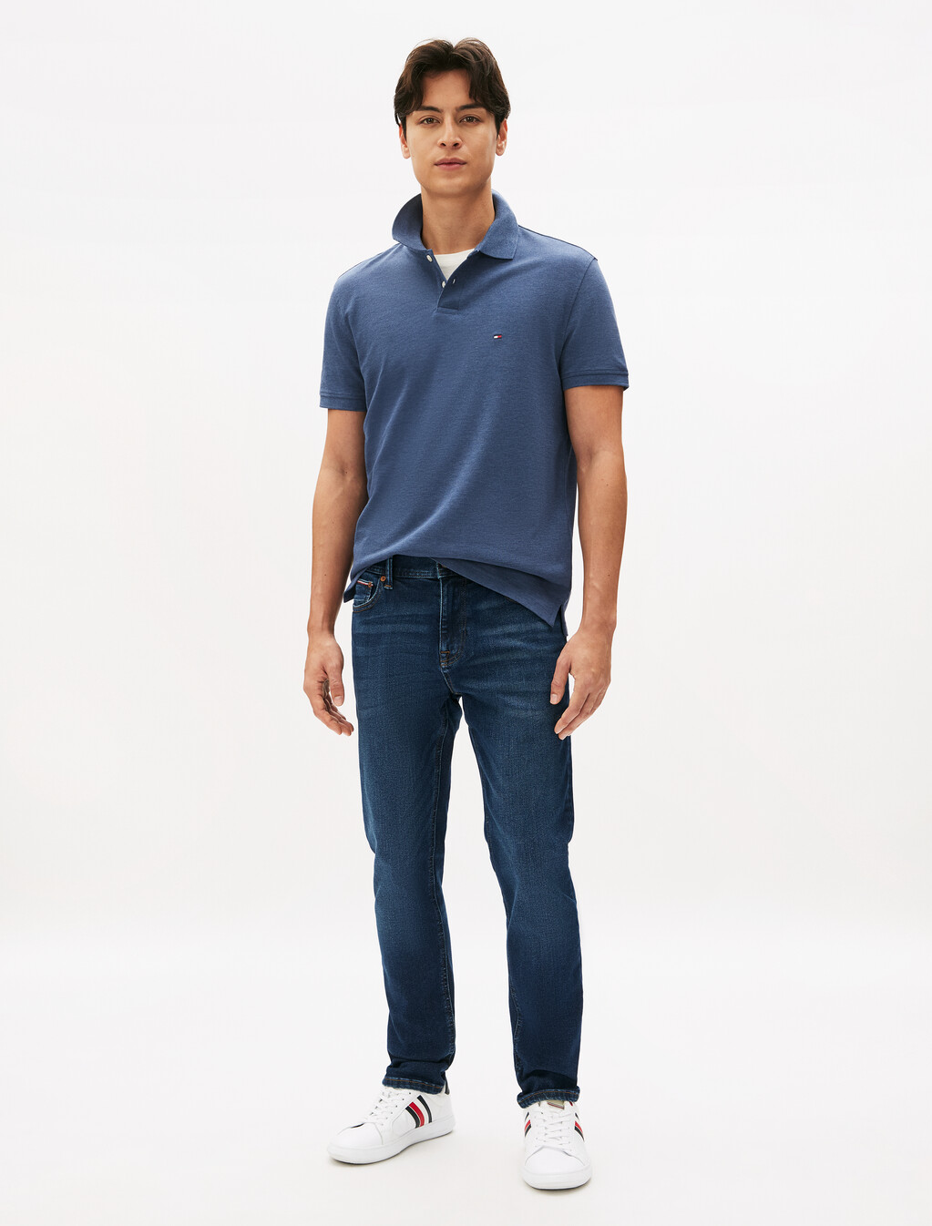 1985 Regular Polo, Faded Indigo Heather, hi-res