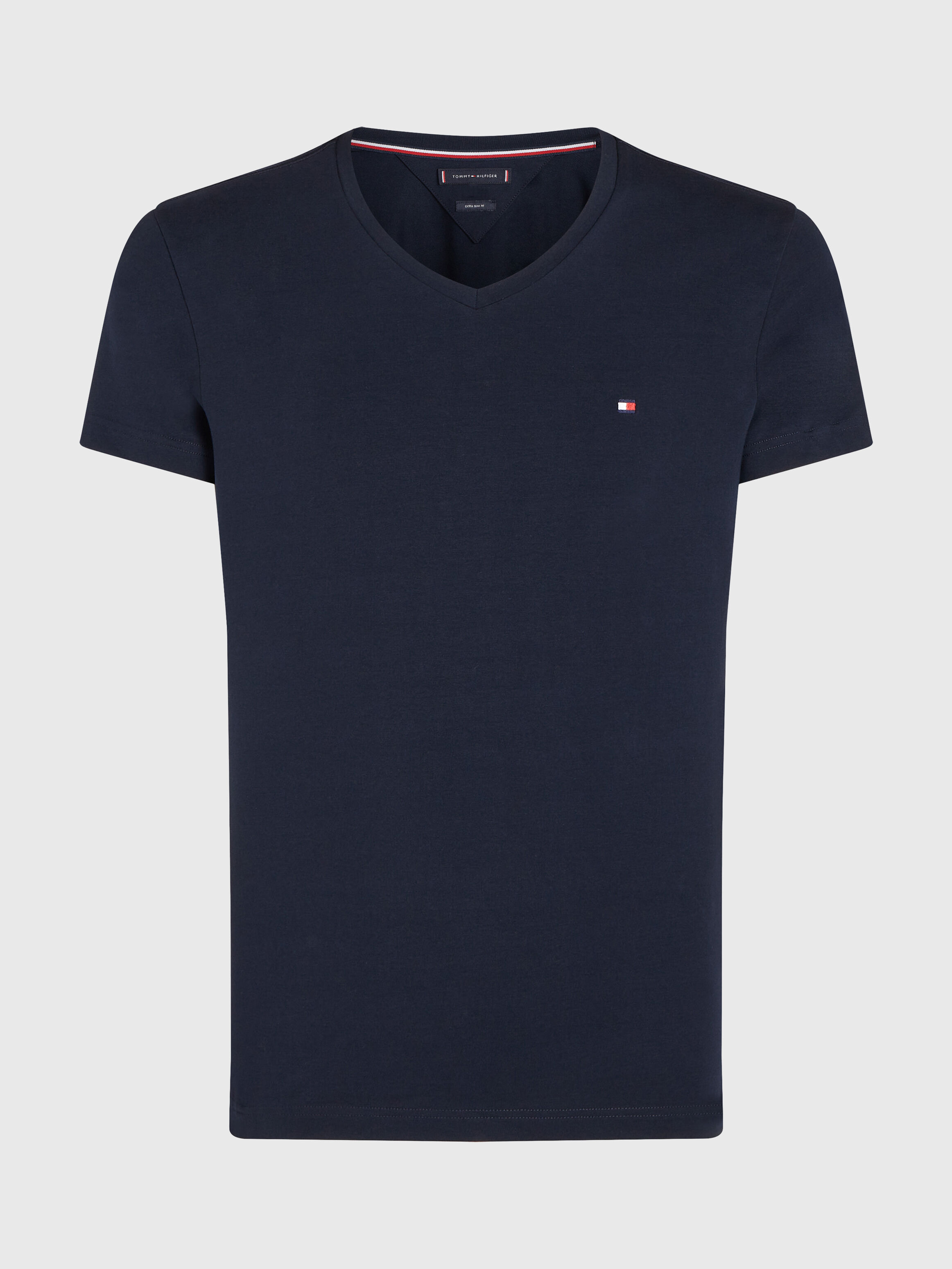Core Stretch Slim V Neck T Shirt