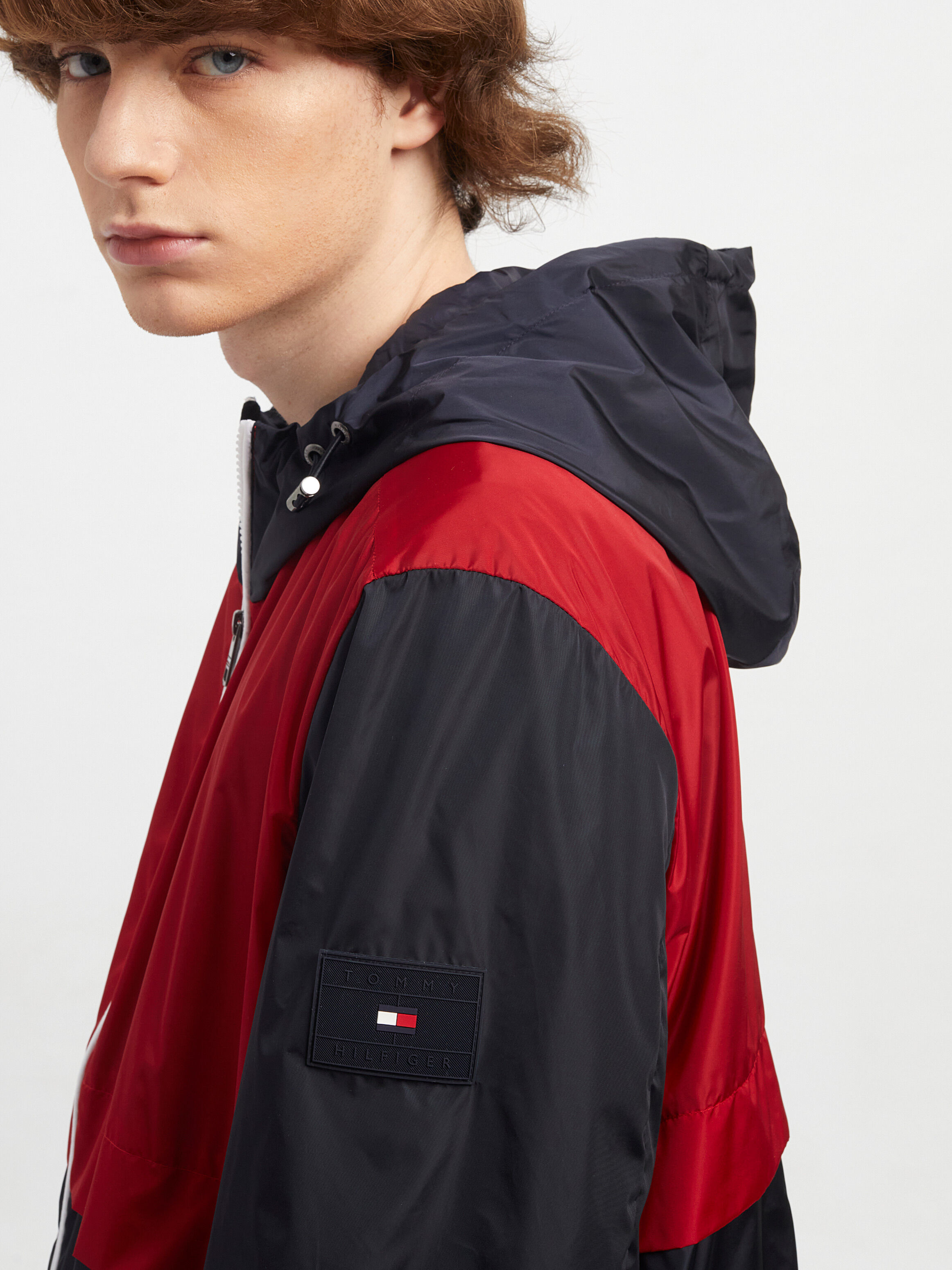 Fuji colour block best sale hooded jacket