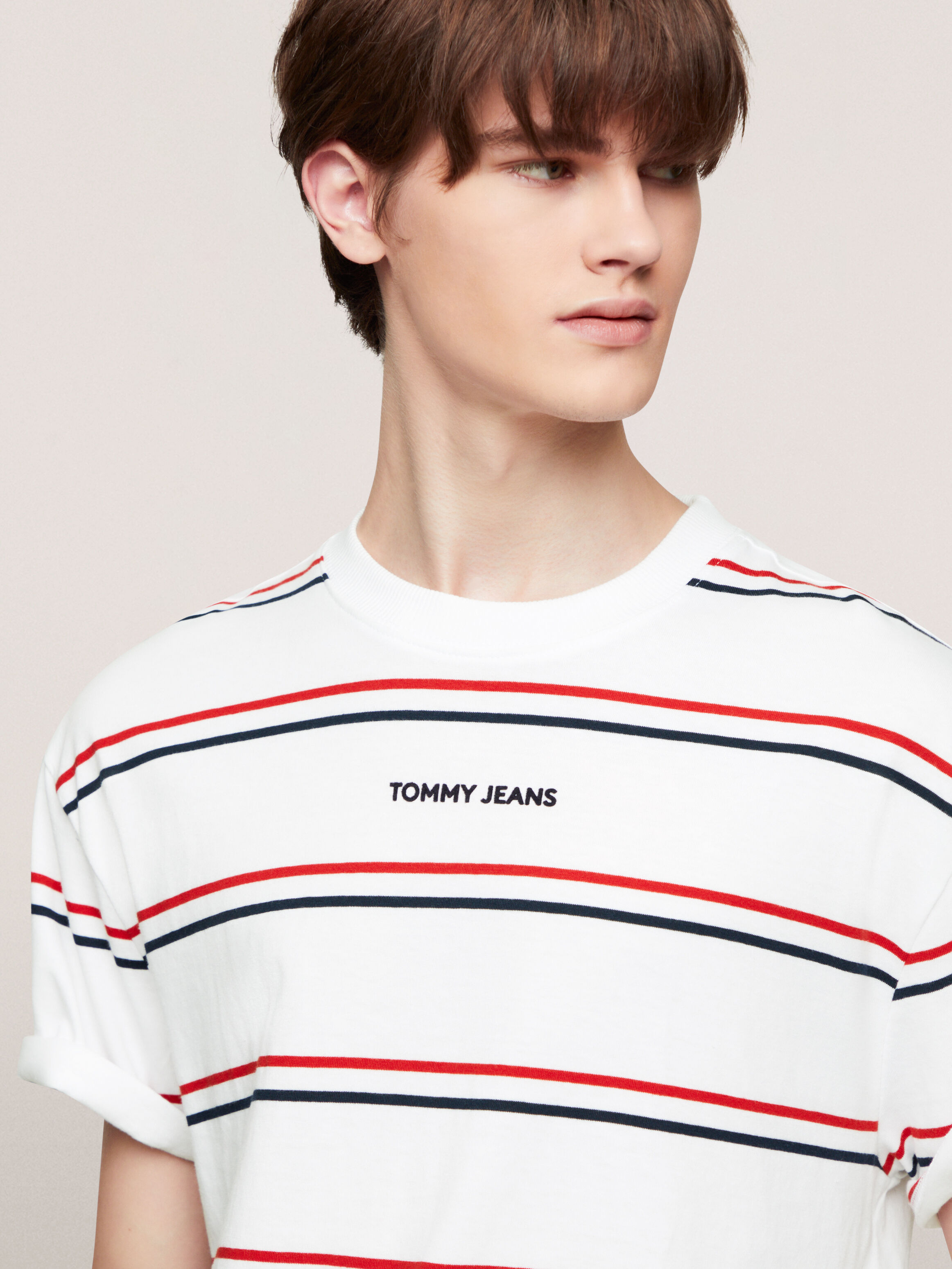 Tommy jeans classic stripe t shirt new arrivals