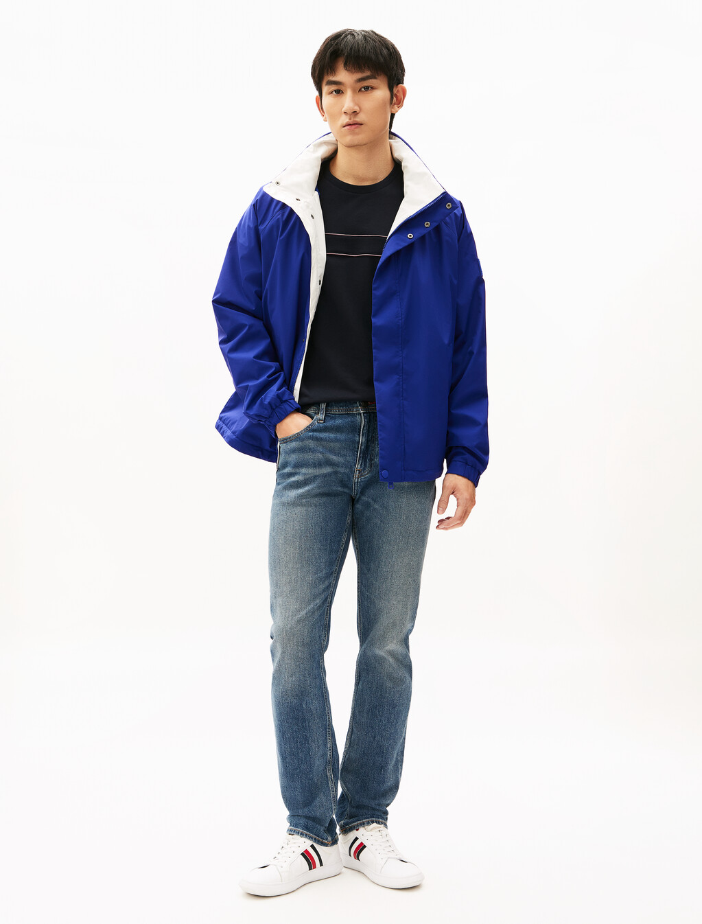 Water Repellent Regatta Jacket, Wedge Blue, hi-res