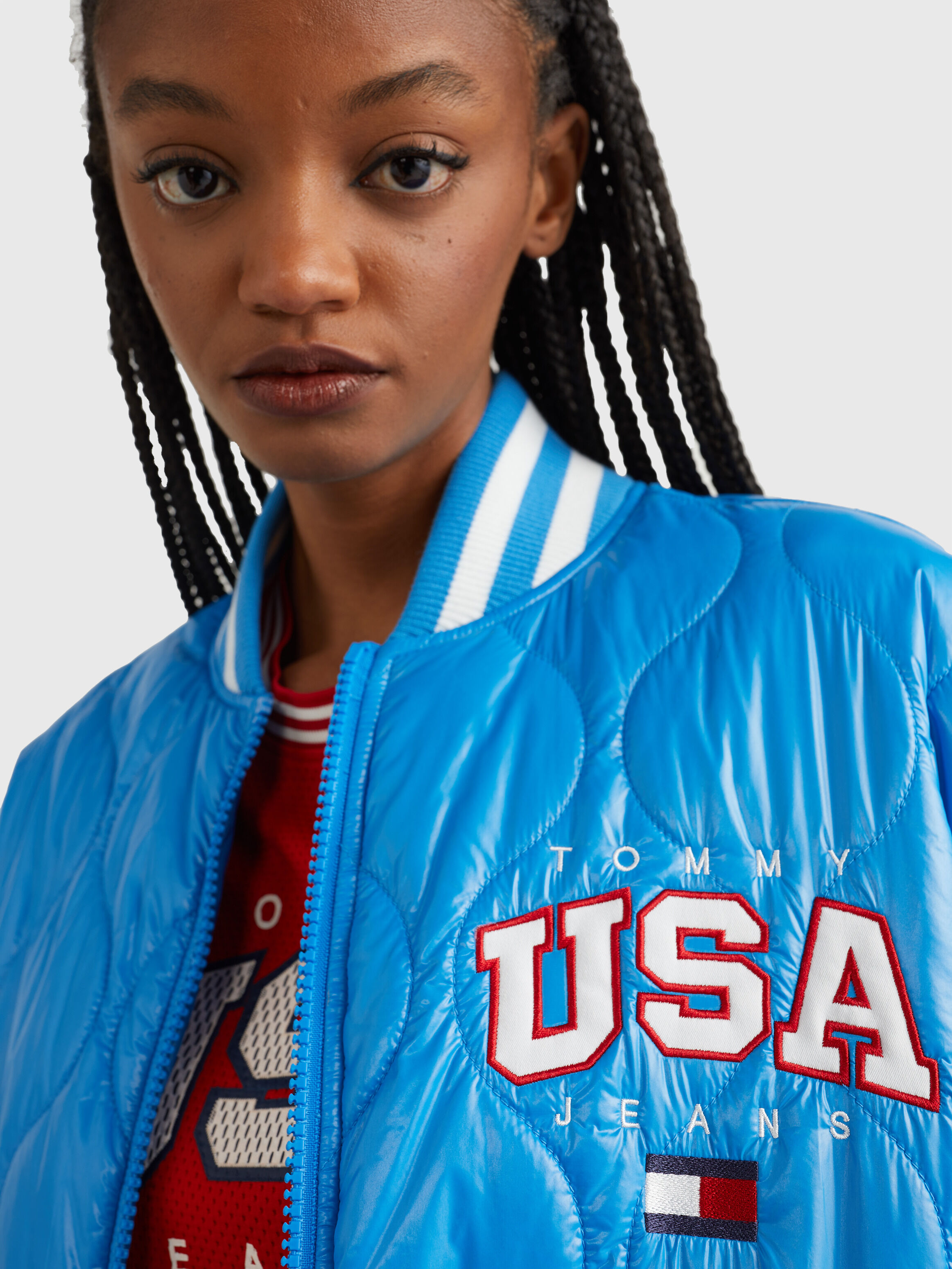 Ralph lauren clearance quilted baseball jacket