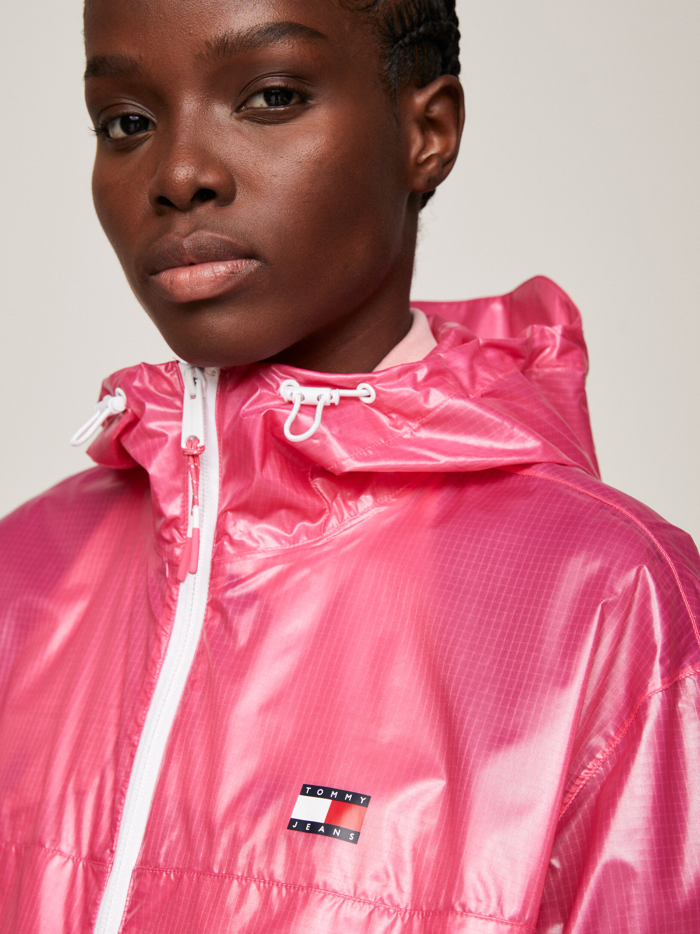 Cheap pink clearance windbreaker