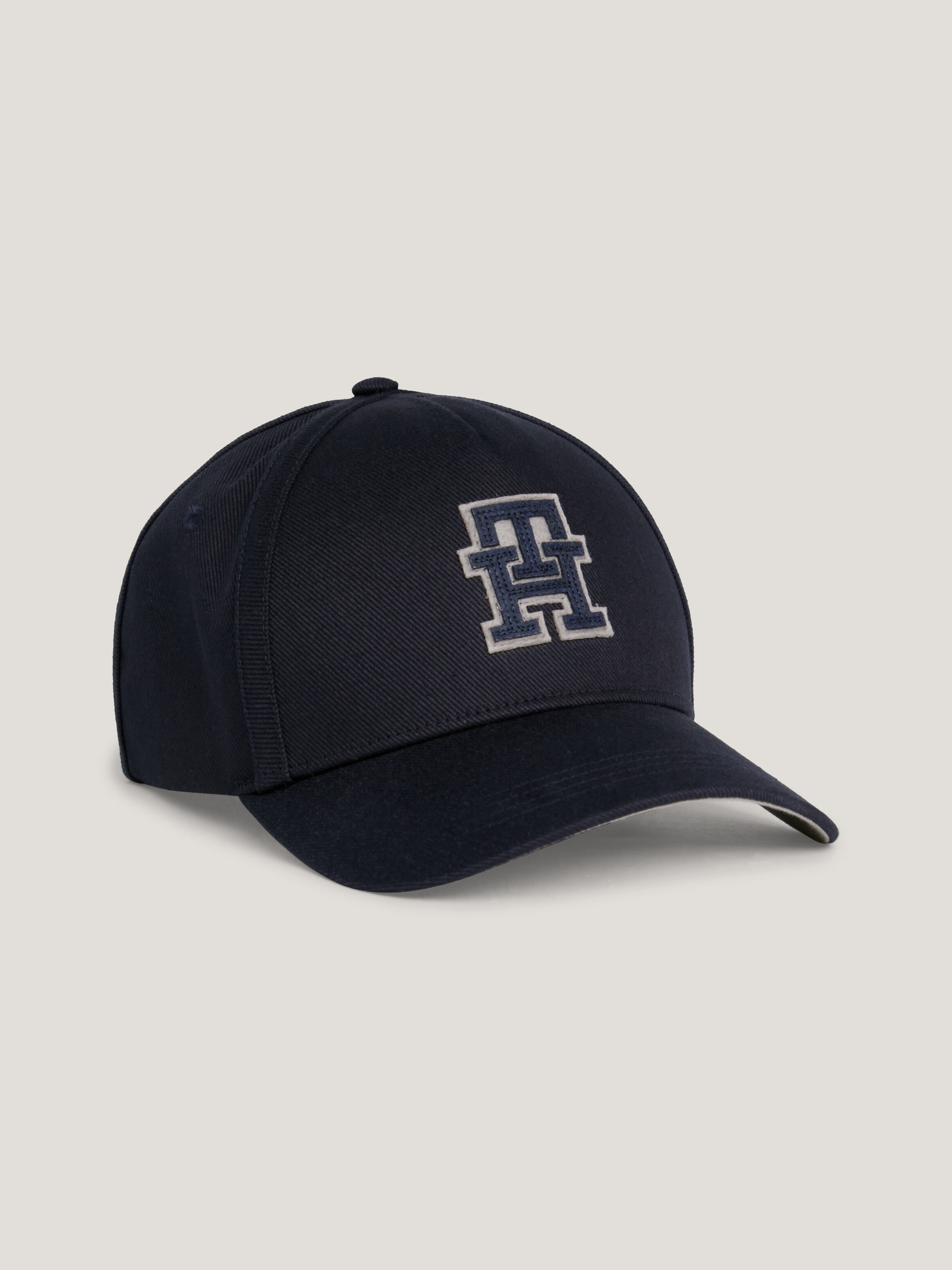 TH Monogram Elevated Baseball Cap blue Tommy Hilfiger Singapore