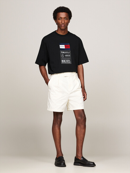 Tommy x Mercedes F1 x CR Care Label Logo T-Shirt