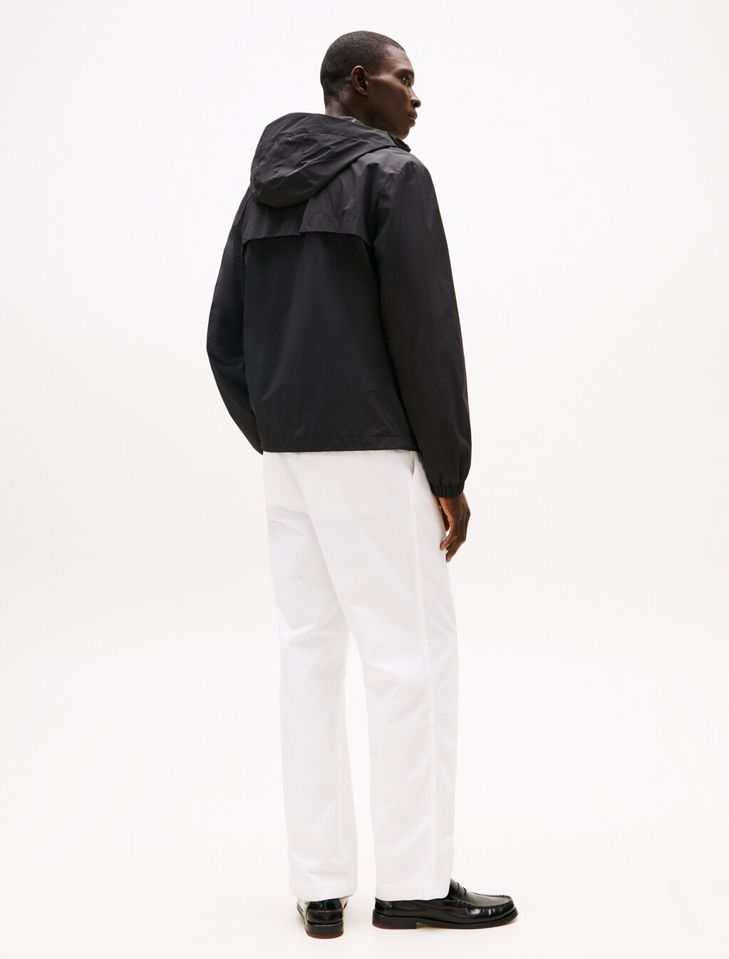 Herringbone Tapered Leg Chinos, Th Optic White, hi-res