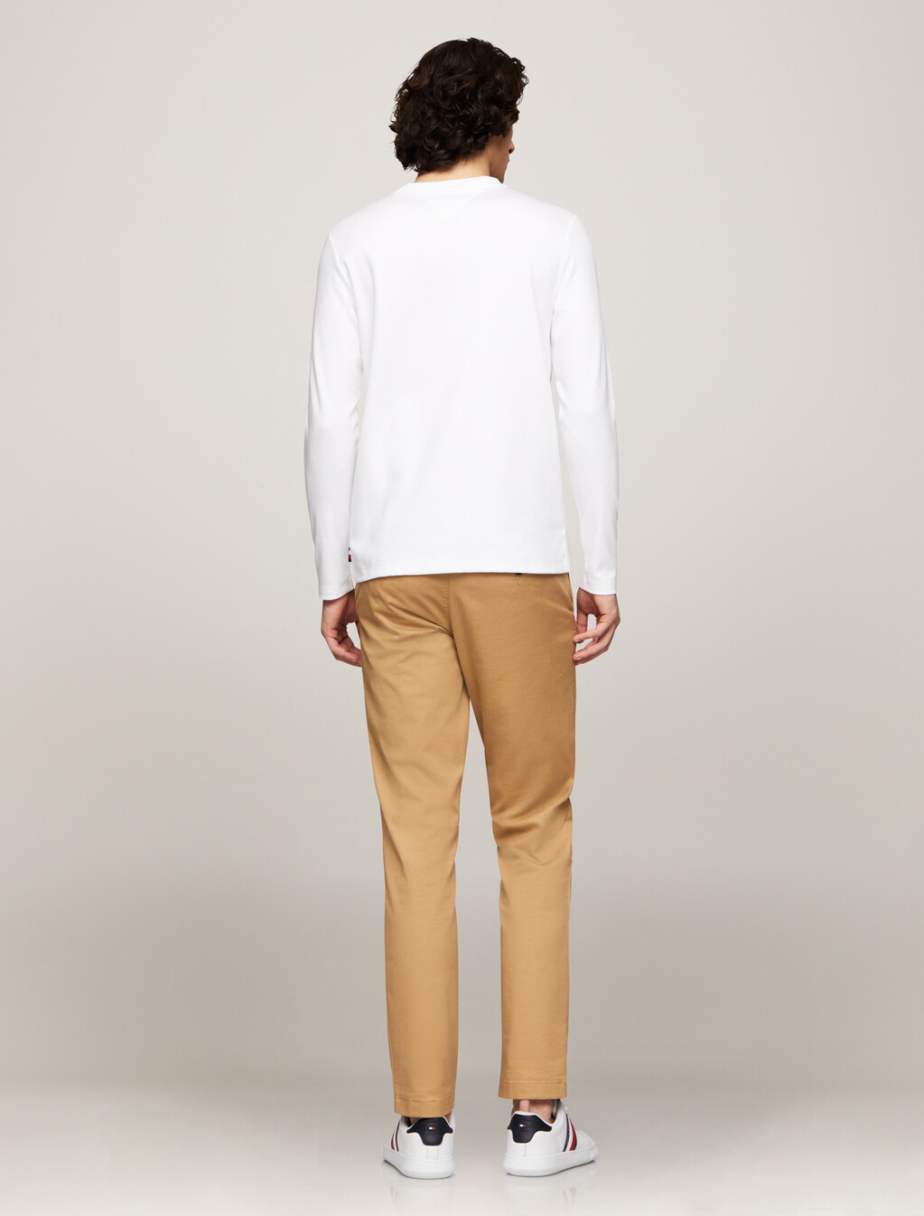 Luxury Long Sleeve T-Shirt, White, hi-res