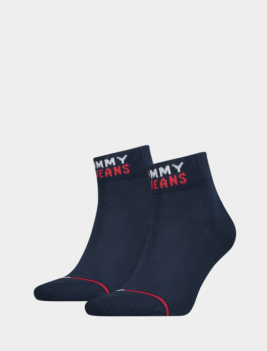 Unisex Color Block Quarter Socks
