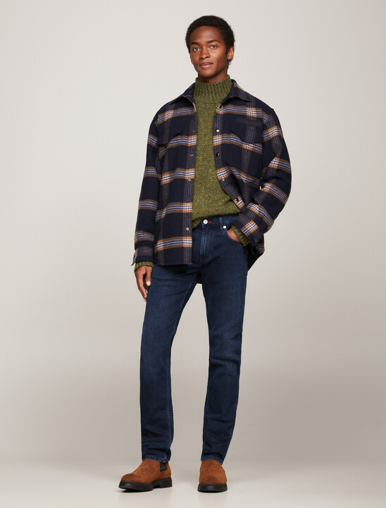 Denton Fitted Straight Jeans