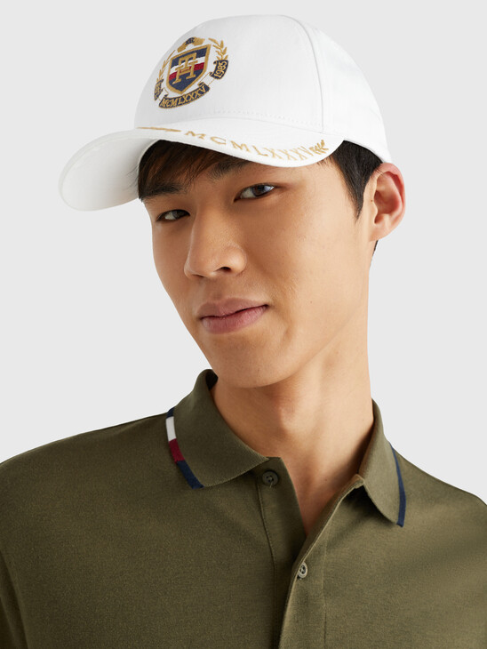 LOGO MONOGRAM EMBROIDERY CAP