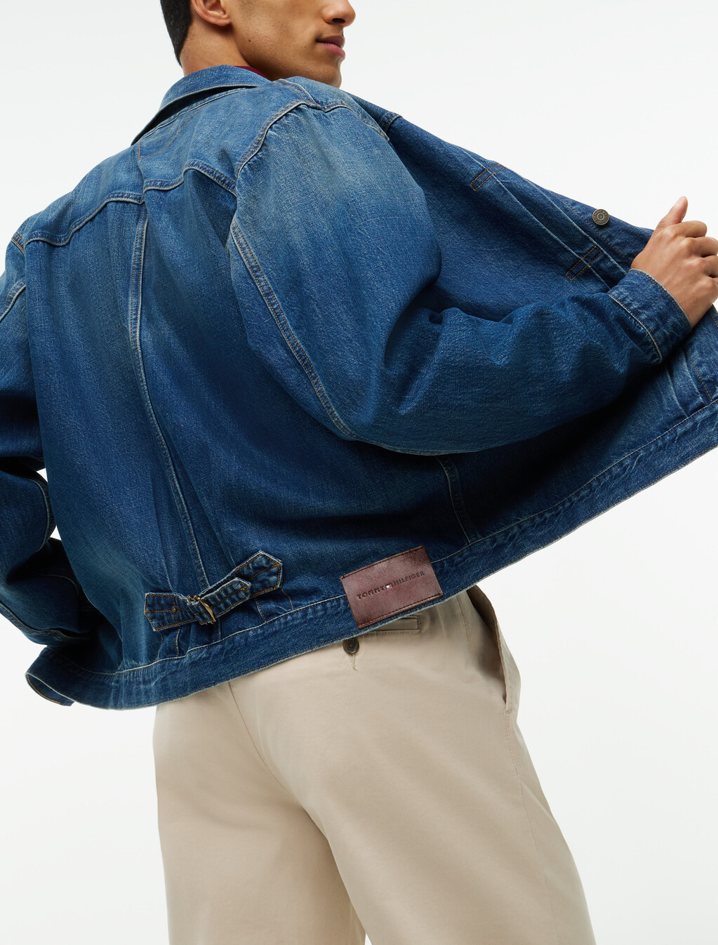 Regular Denim Jacket, Sebas Indigo, hi-res