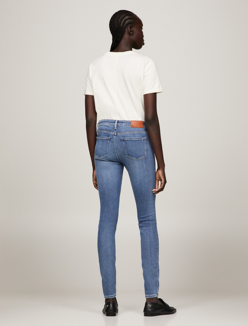 TH Flex Como Melany Mid Rise Skinny Jeans, Mel, hi-res