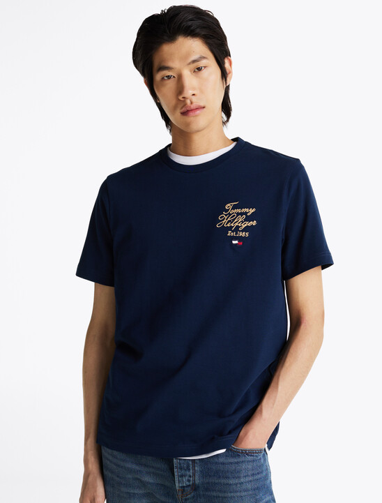 Script Logo Embroidery T-Shirt