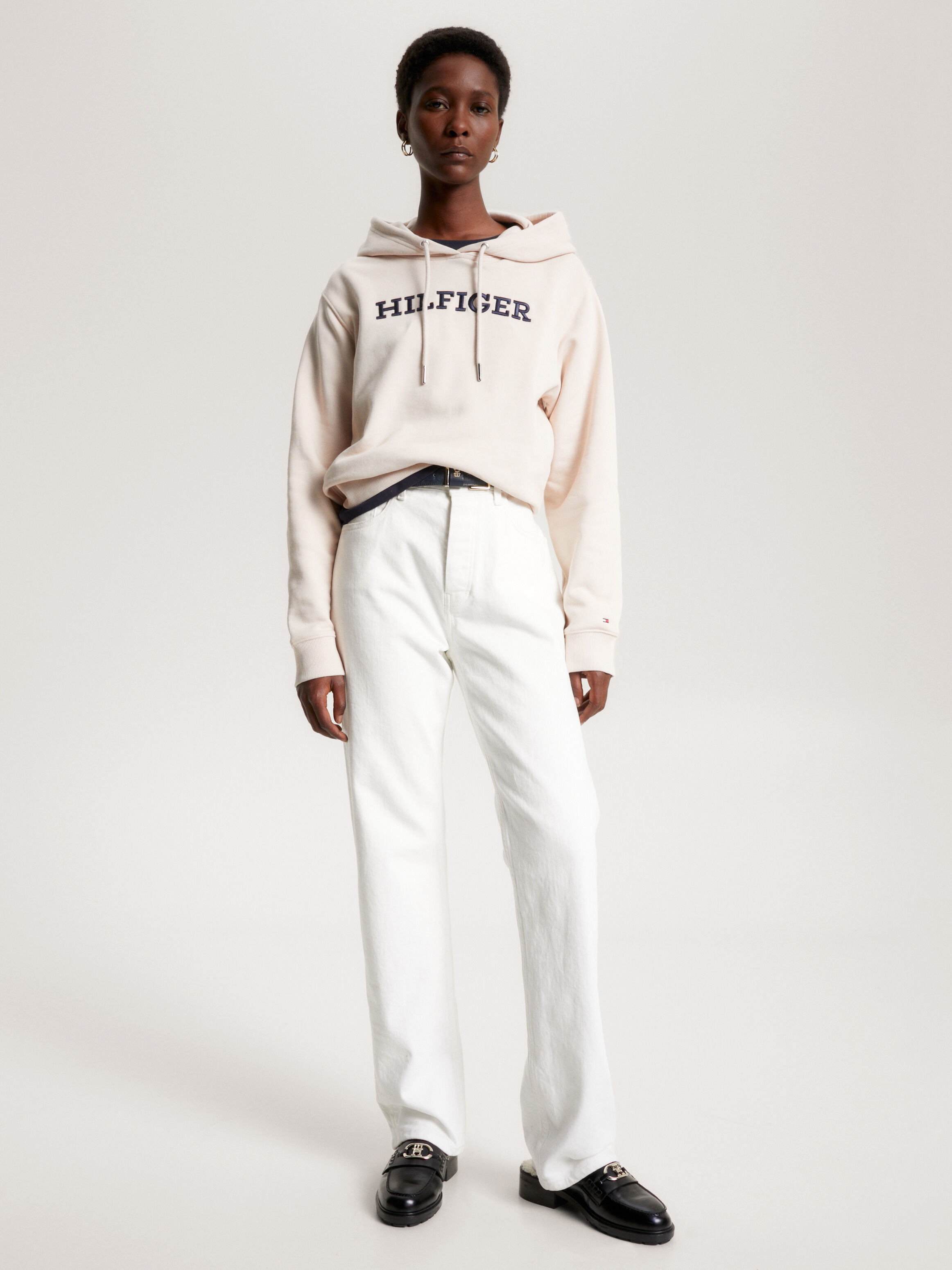 White hoodies shop womens tommy hilfiger