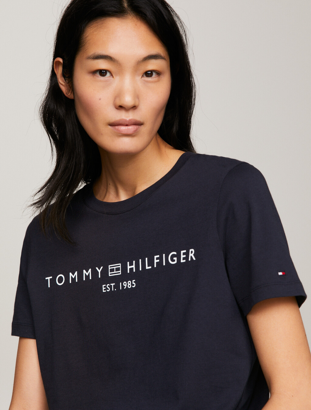 Logo Crew Neck T-Shirt, Desert Sky, hi-res