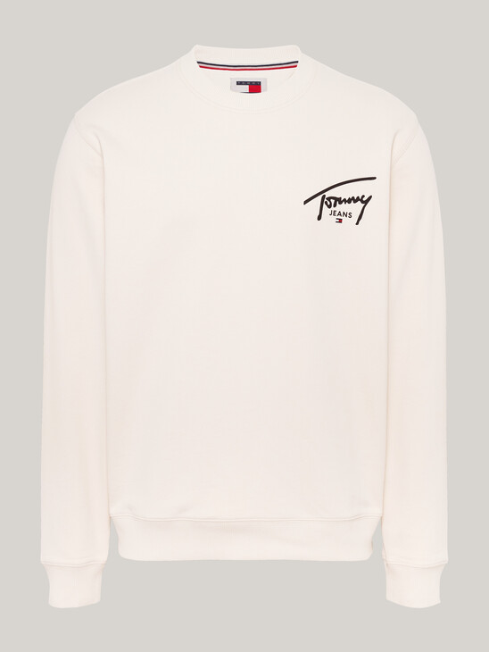 Signature Logo Back Graphic Sweatshirt