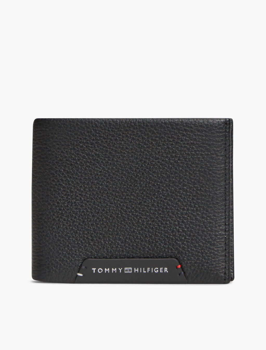Corporate Leather Credit Card Bifold Wallet, Black, hi-res