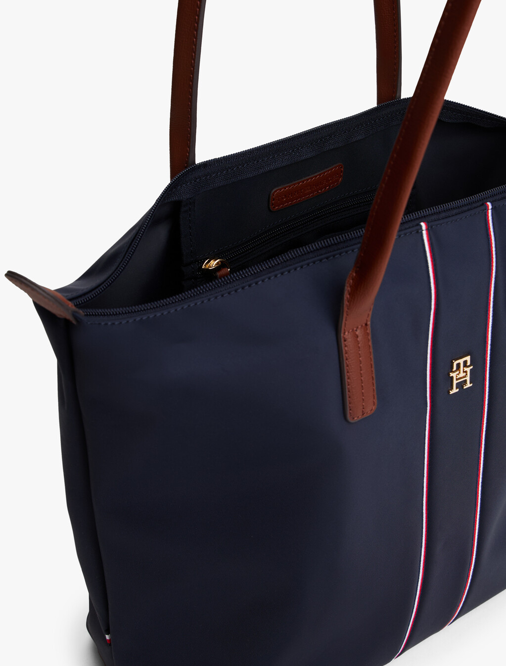 Corporate TH Monogram Tote Bag, Space Blue Corp, hi-res