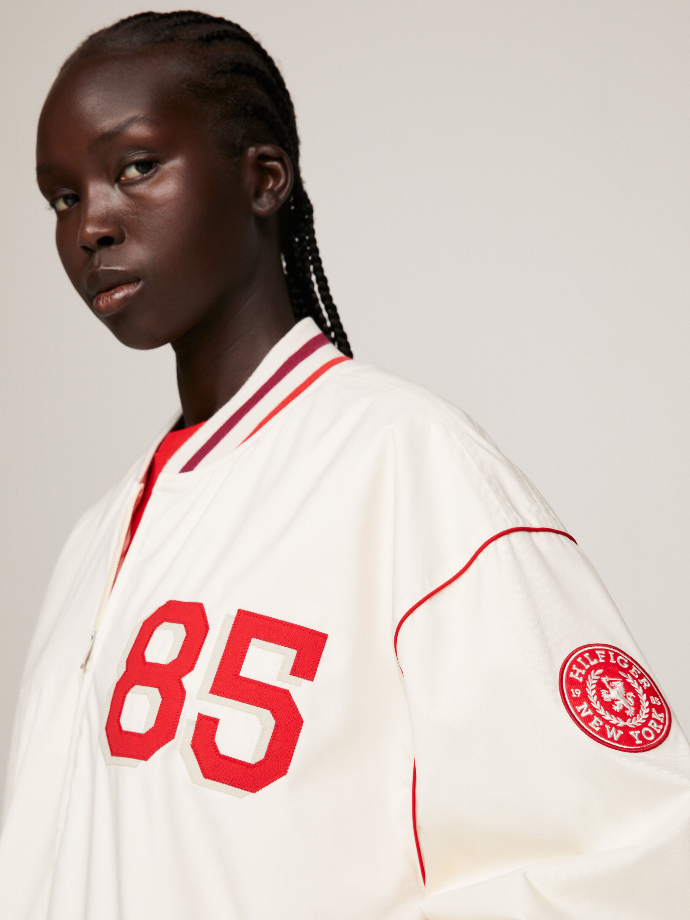 White tommy hilfiger coat womens outlet