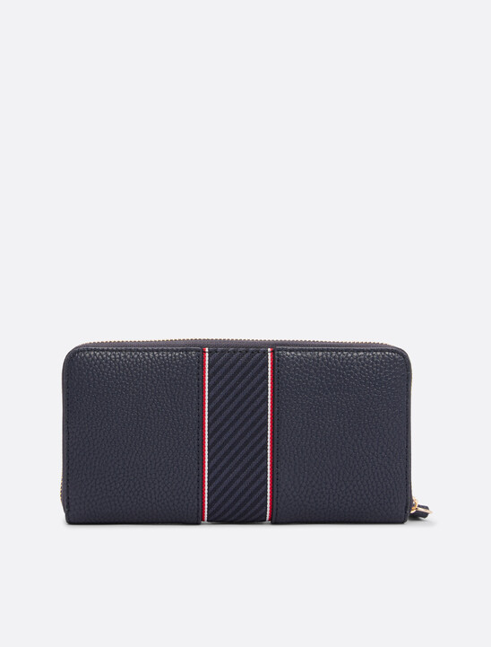Pebble Grain Zip-Around Wallet