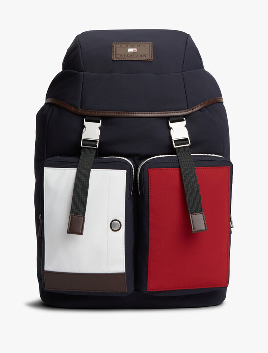 Casual Pocket Flap Backpack