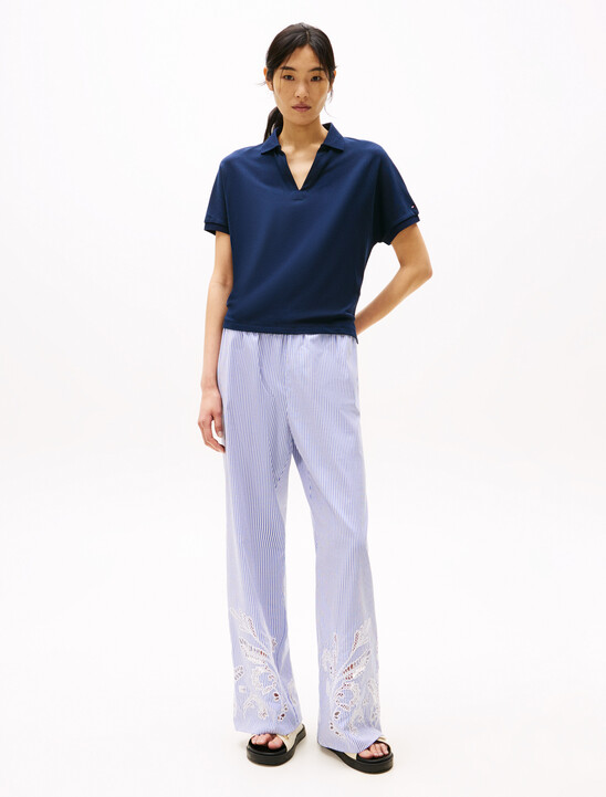Relaxed Polo Shirt, Dark Night Navy Relaxed Polo Shirt