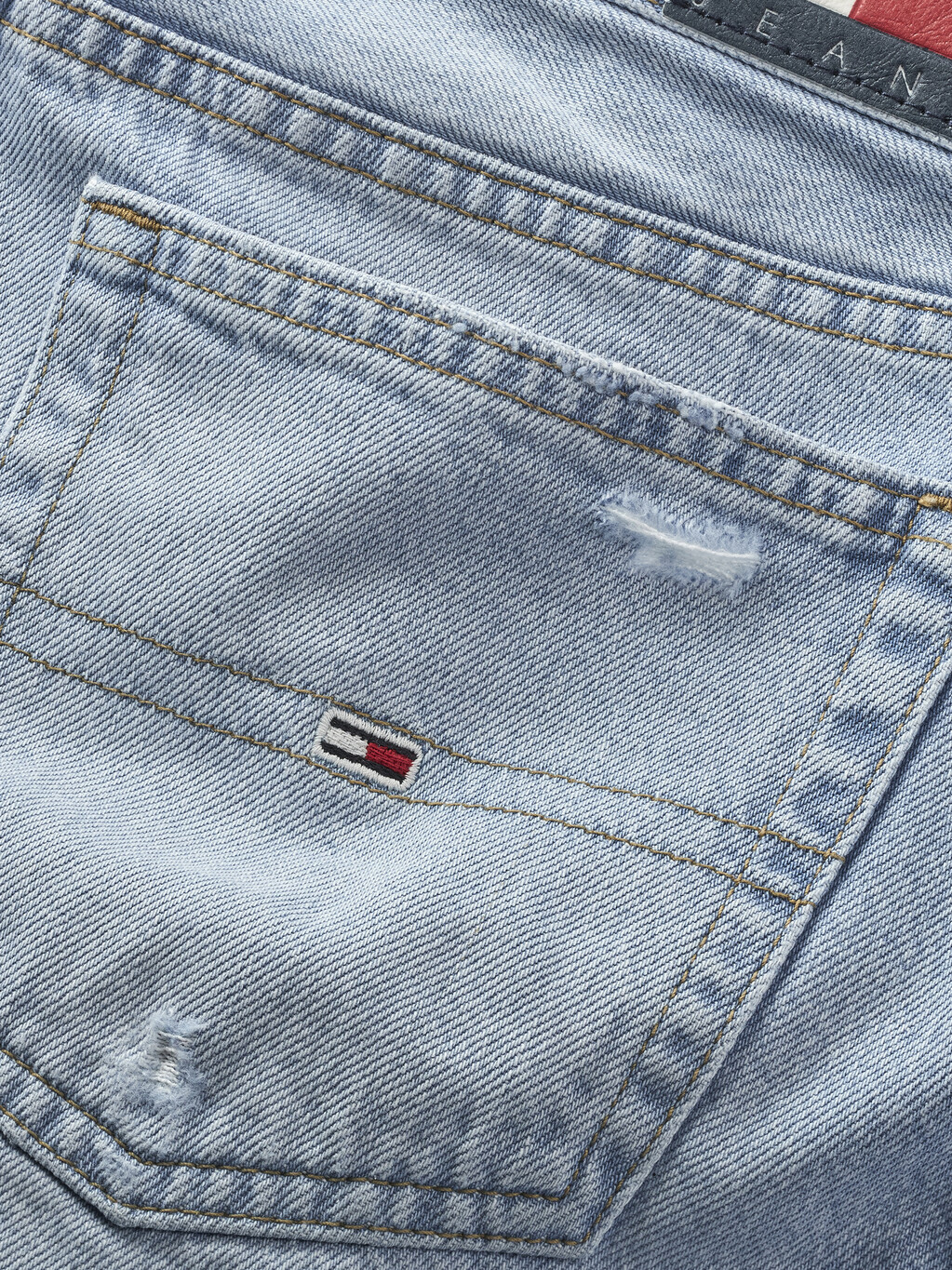 Hot Pant Denim Shorts, Denim Light, hi-res