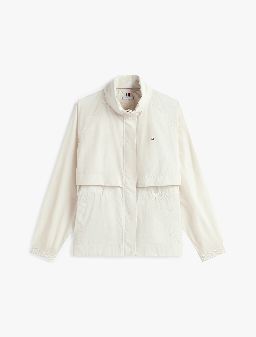 Packable Nylon Windbreaker, Newsprint, hi-res