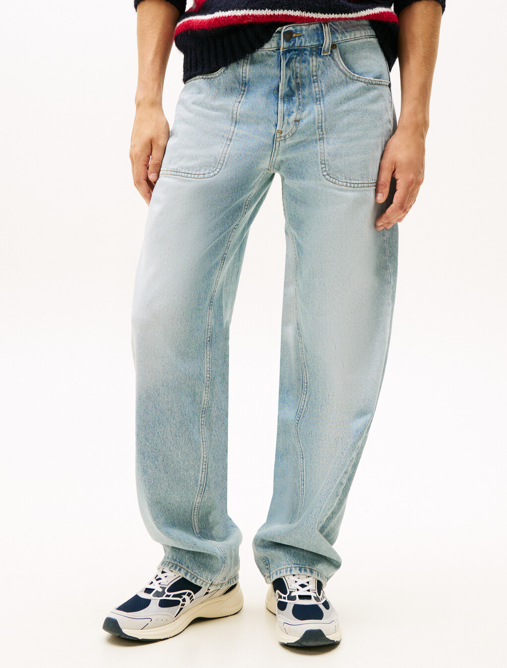 Worker Relaxed Jeans, Denim Light, hi-res