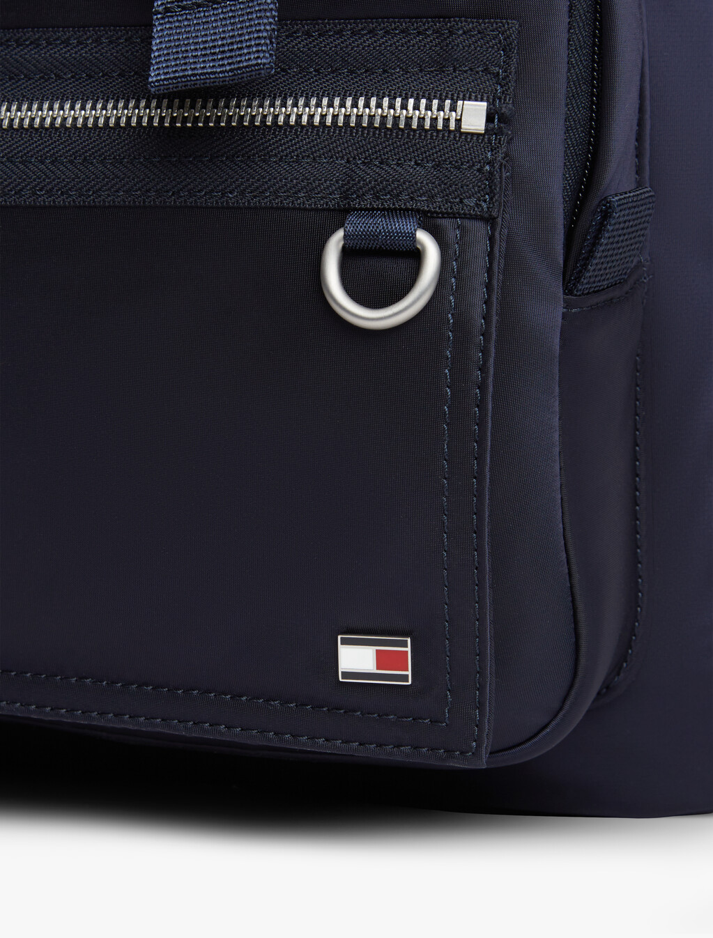 Toggle Drawstring Travel Backpack, Space Blue, hi-res