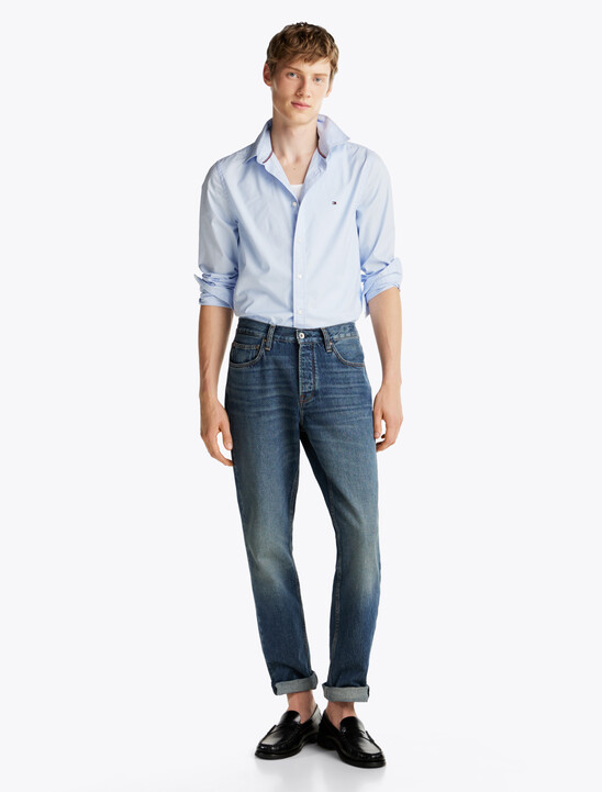 TH Flex Slim Fit Poplin Shirt