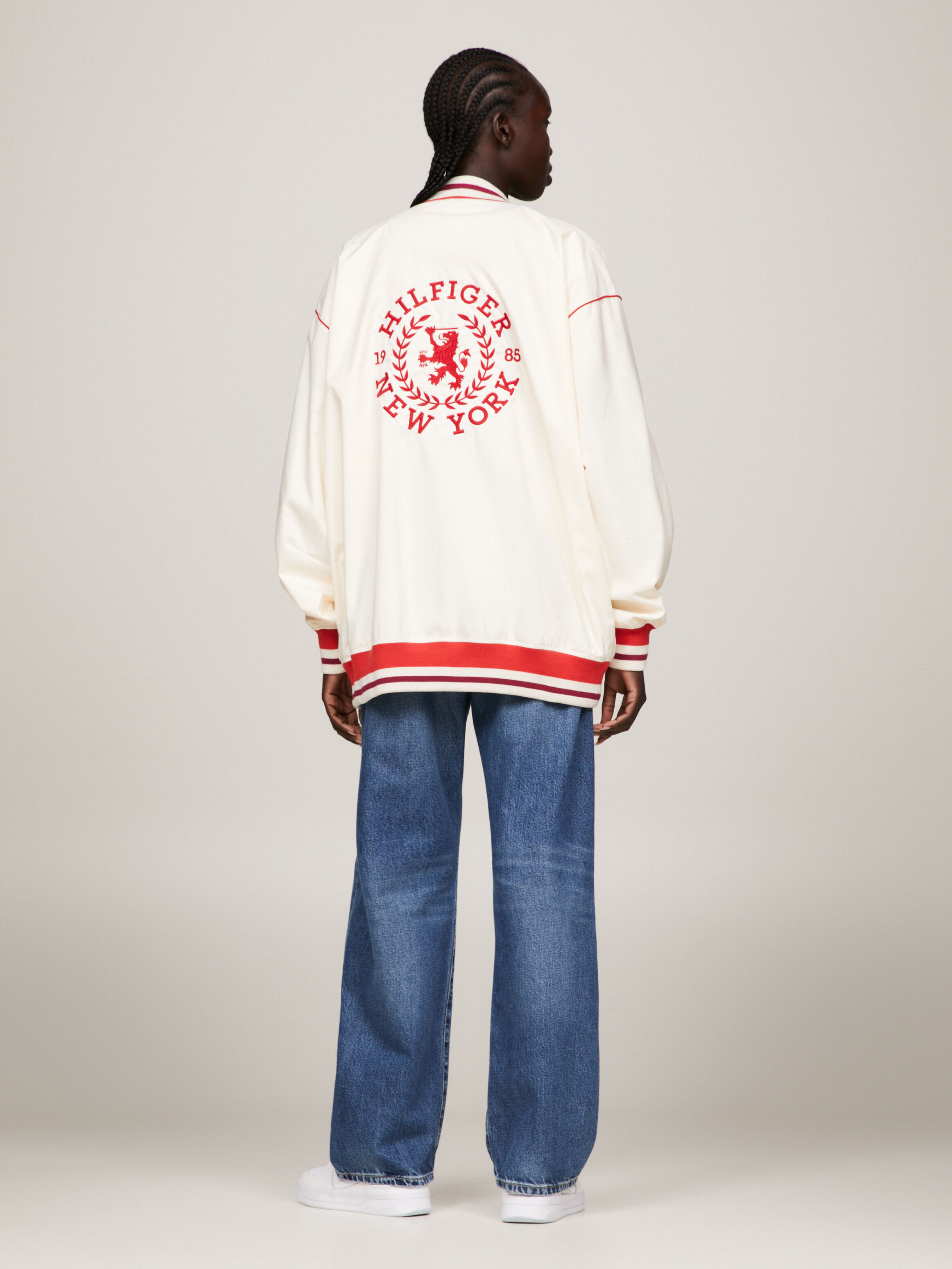 White tommy hilfiger coat womens outlet