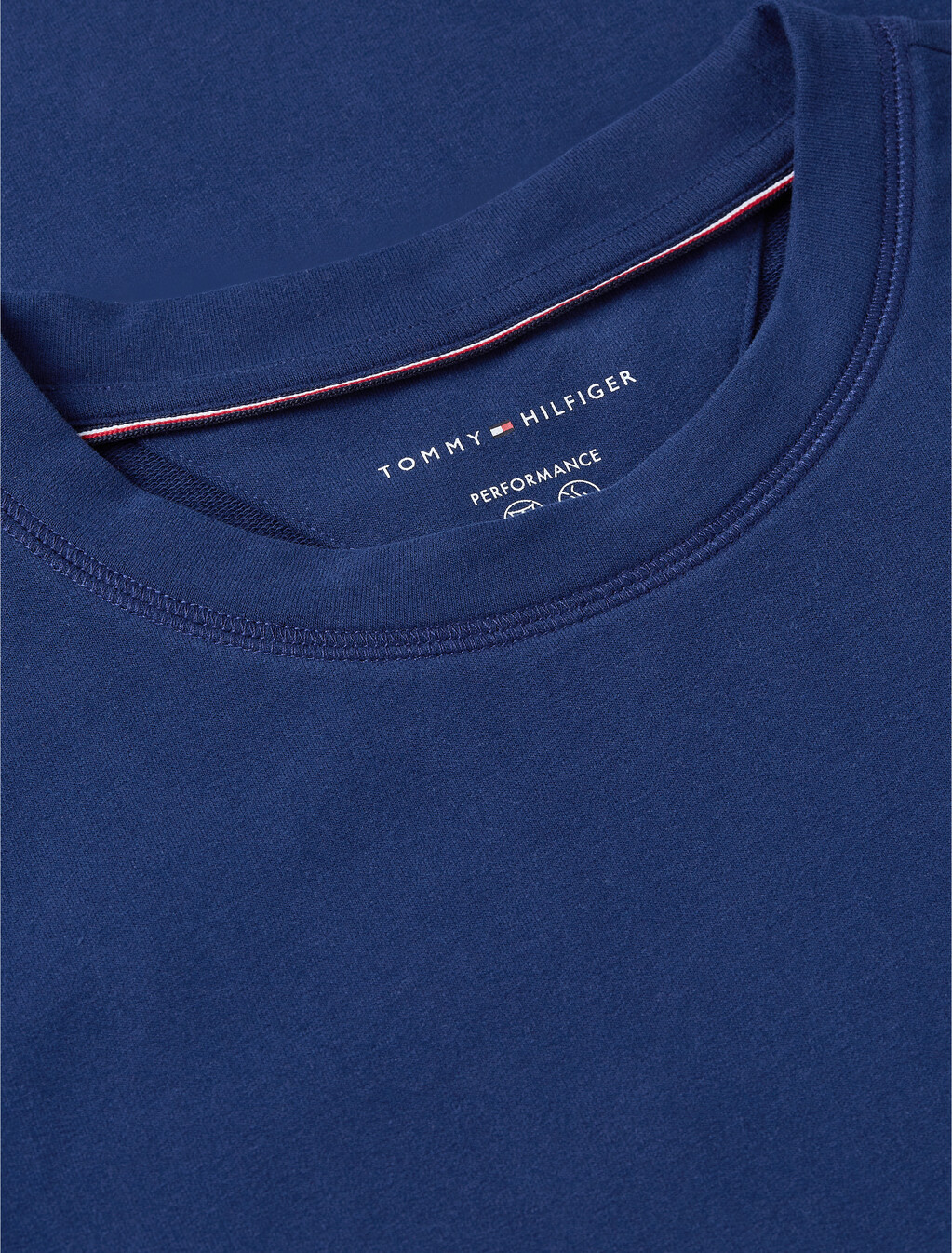 Performance Flex Peached Terry T-Shirt, Carbon Navy, hi-res