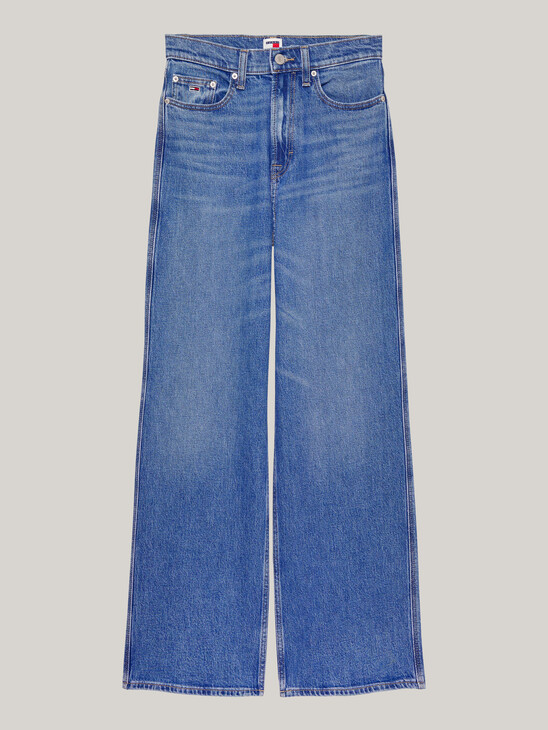 Claire High Rise Wide Leg Faded Jeans