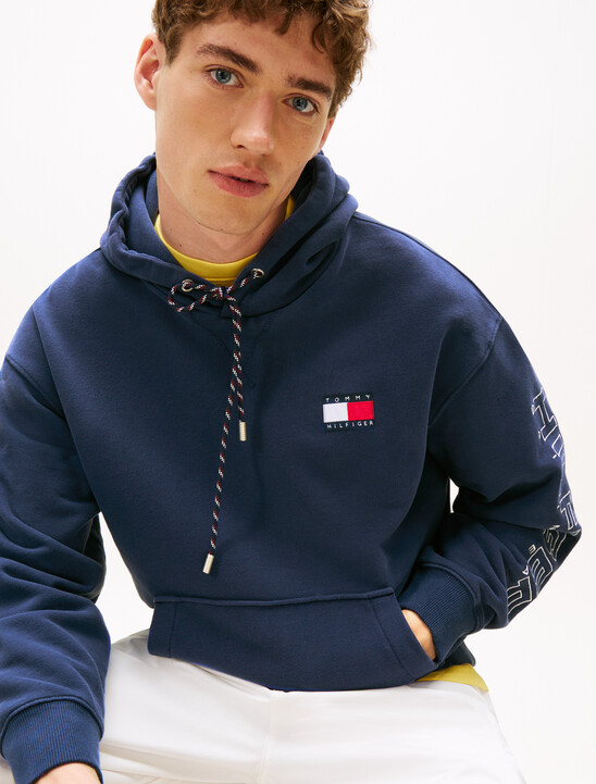 Hilfiger Sailing Relaxed Back Logo Hoody