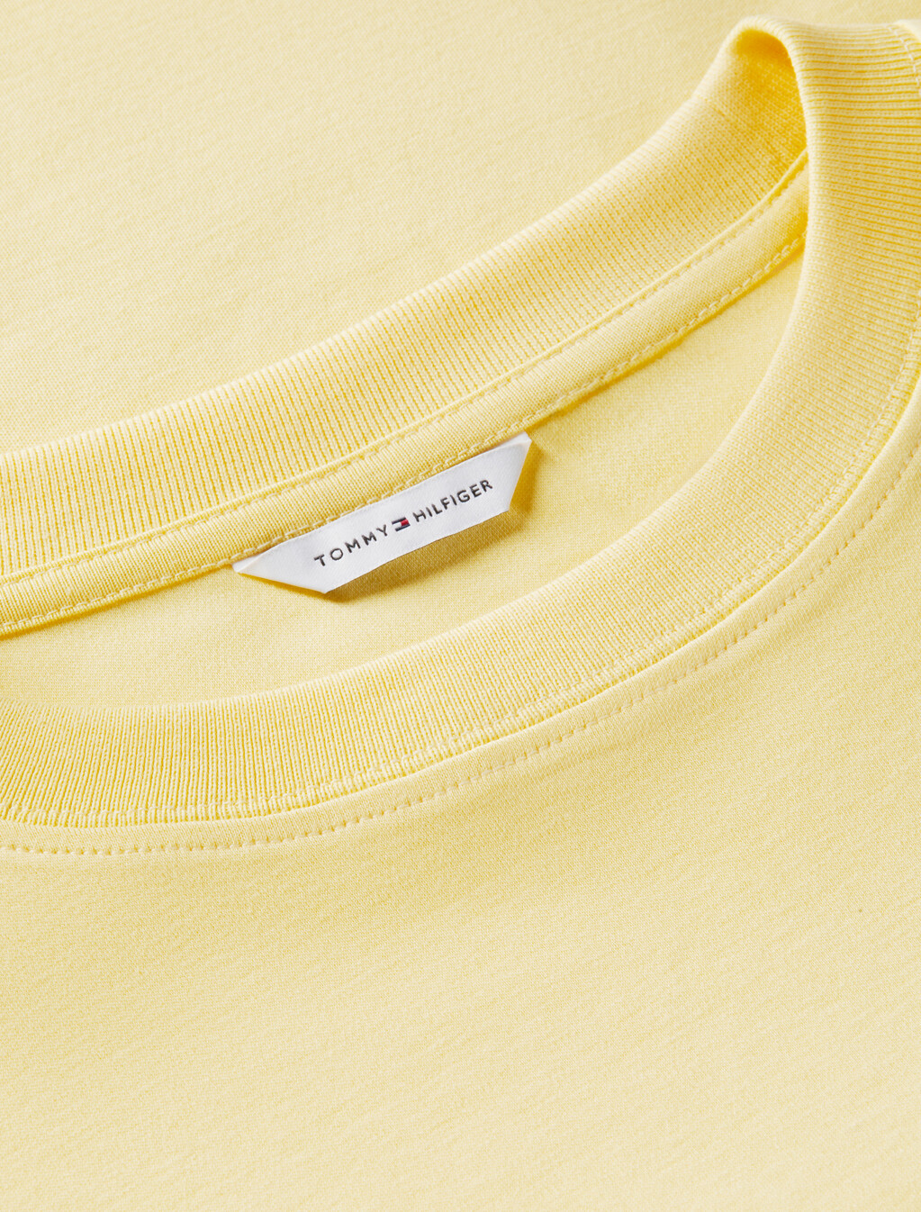 Boxy Interlock Knit T-Shirt, Citronella, hi-res