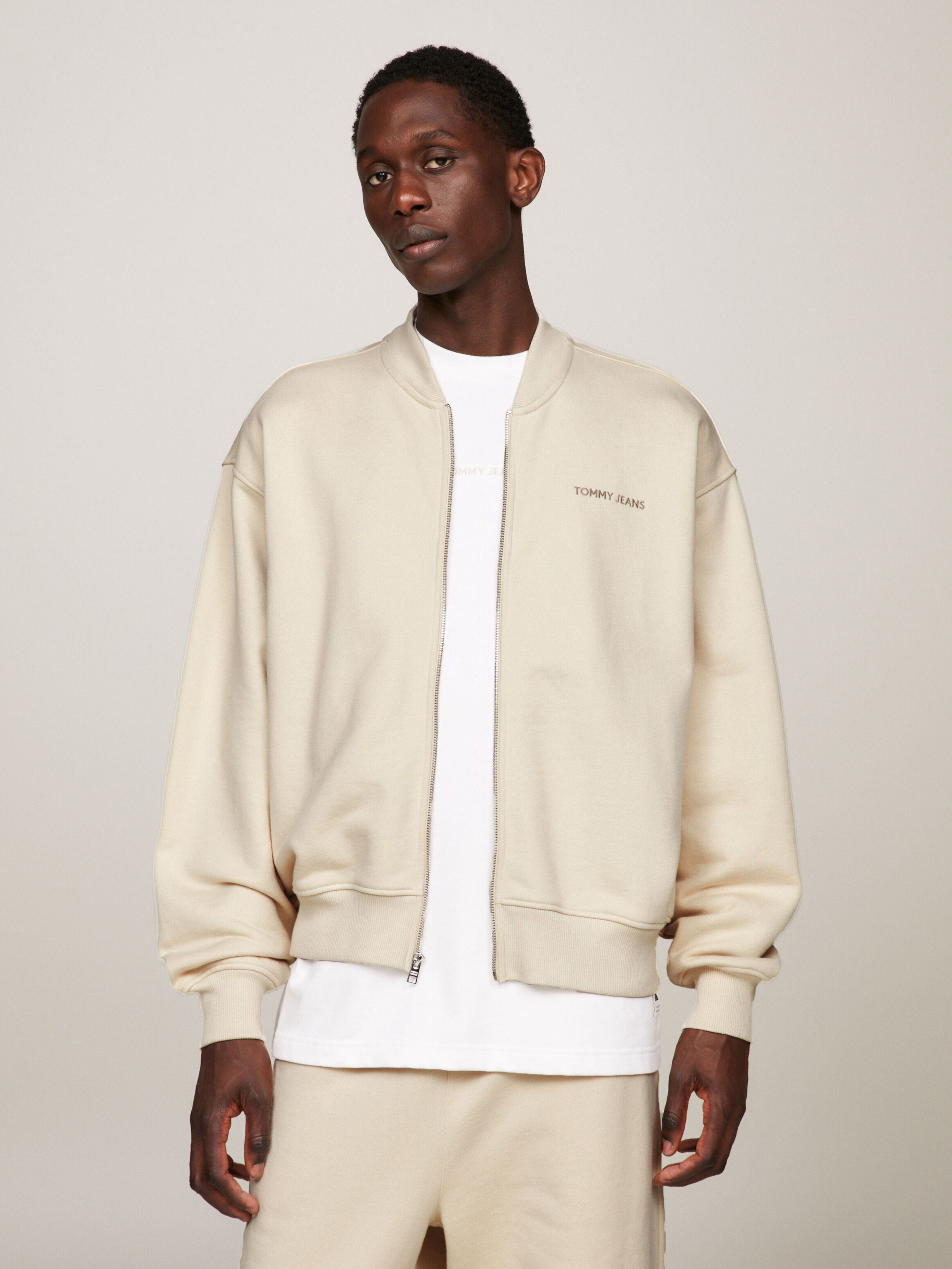 Classics Logo Boxy Bomber Jacket